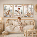 Magic Ponies – Zestaw Personalizowanych Plakatów - Tiny Lines